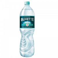 Мінеральна вода "Buvette №5" 1.5 л. Сильногазована Пластик