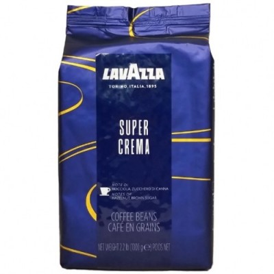 Кава в зернах Lavazza Super Crema 1 кг. Кава в зернах Lavazza Super Crema 1 кг.