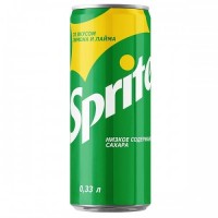 Напій "Sprite" 0,33 л. Сильногазований З/Б