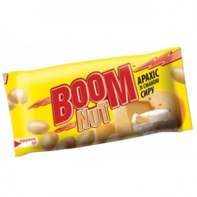 Купи Арахіс "BOOM NUT" зі смаком Сиру 30 г. Солоний з доставкою по місту