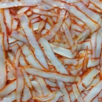 Слайси кальмара зі смаком "Краба" 100 г. Солоні