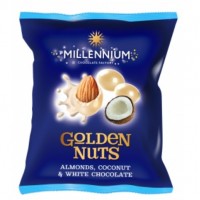 Драже MILLENNIUM "Мигдаль в молочному шоколаді" 100 г. Драже MILLENNIUM "Мигдаль в молочному шоколаді" 100 г.