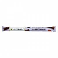 Шоколад Millennium "Truffle & Almonds" 38 г. Чорний Шоколад Millennium "Truffle & Almonds" 38 г. Чорний