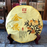 Преміум Пуер Чай "Золоті Фрукти" 2016 р. Чорний Преміум Пуер Чай "Золоті Фрукти" 2016 р. Чорний