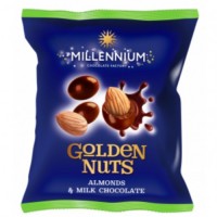 Драже MILLENNIUM "Мигдаль в молочному шоколаді" 50 г. Драже MILLENNIUM "Мигдаль в молочному шоколаді" 50 г.