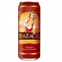 Пиво "Prazacka" 0,5 л. З/Б Світле Фільтроване