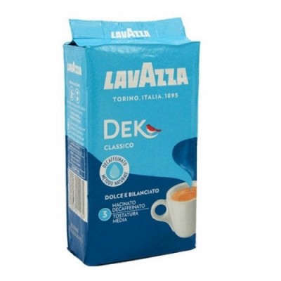 Купи Кава мелена Lavazza Dek без кофеїну 250г. з доставкою по місту